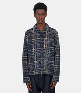 Veste d’uniforme zippée - 33402 - navy - M - Universal works.