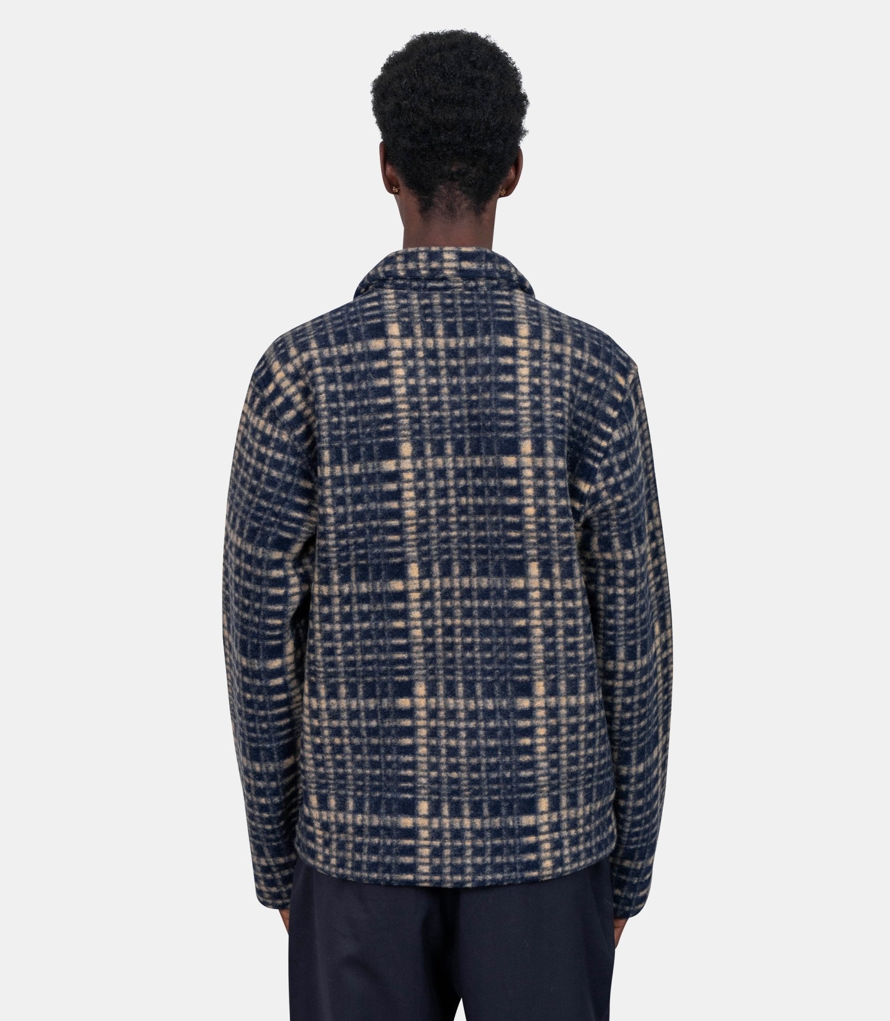 Veste d’uniforme zippée - 33402 - navy - M - Universal works.