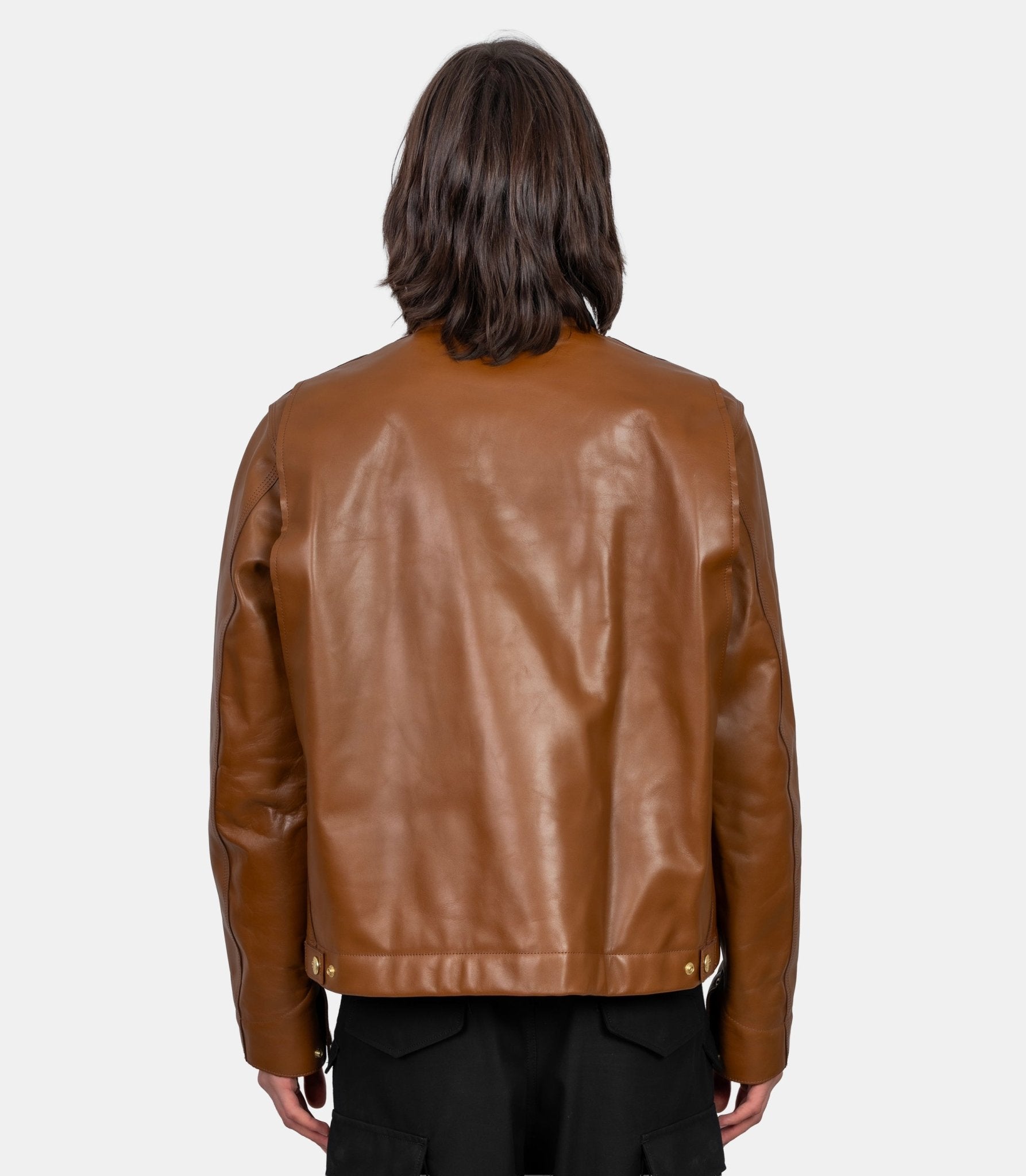 Veste en cuir x carhartt wip - 25 - 03857M - 642 - 3 - Sacai