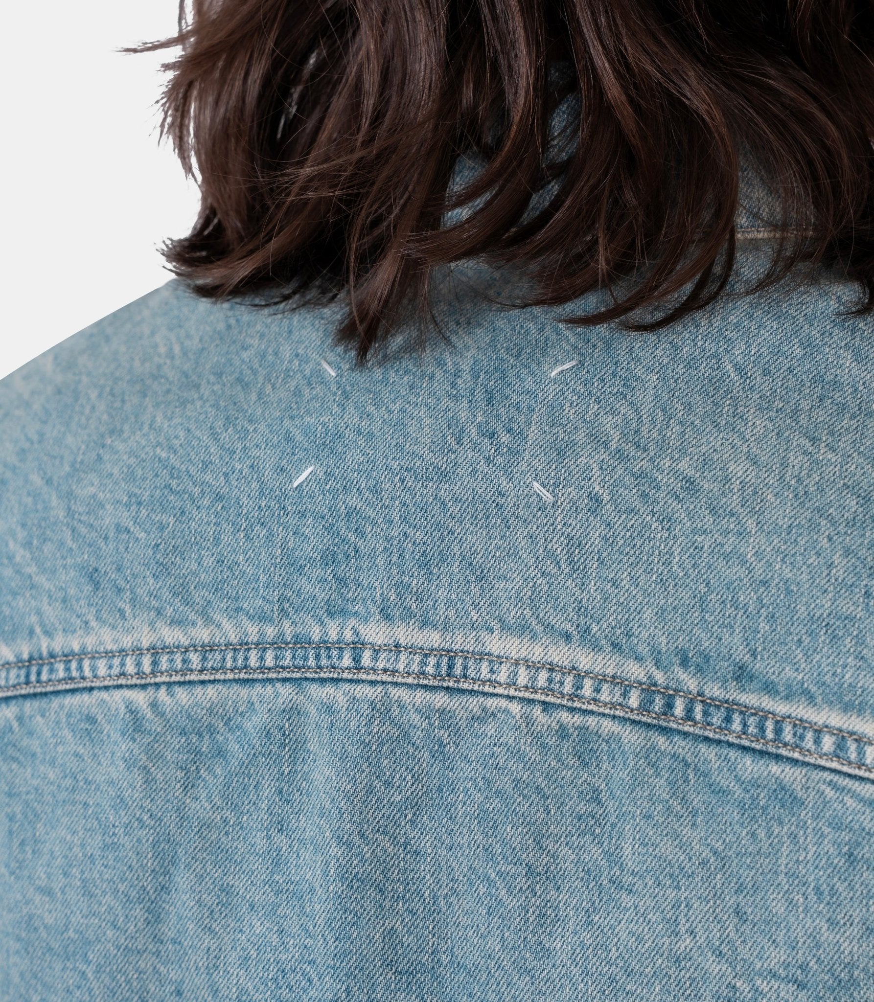 Veste en denim taped - S67AM0109-M30066-962 -48 - Maison margiela
