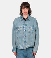 Veste en denim taped - S67AM0109-M30066-962 -48 - Maison margiela