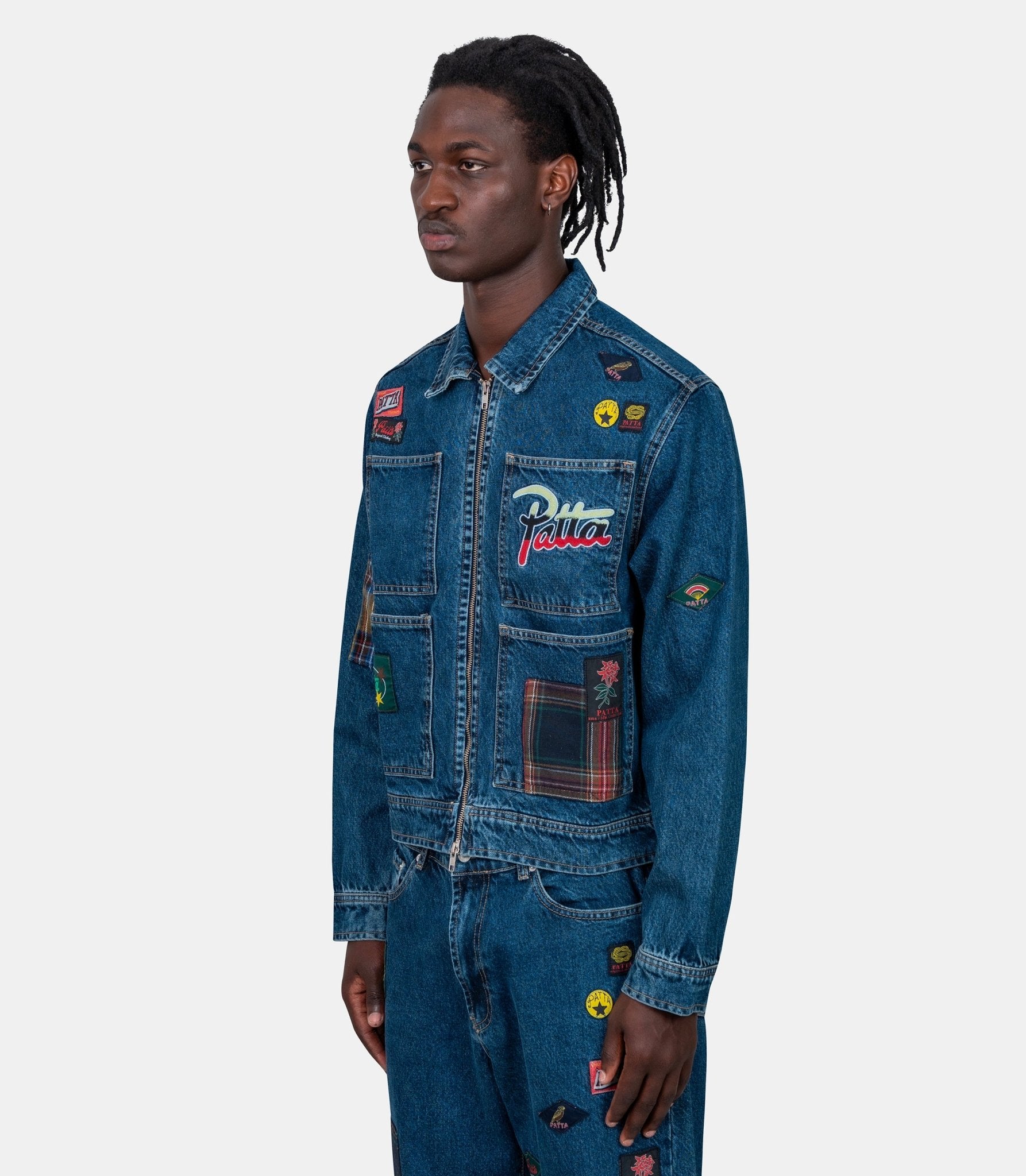 Veste en jean whole lotta labels - POC - AW25 - 4200 - 348 - 0022 - 197 - S - Patta