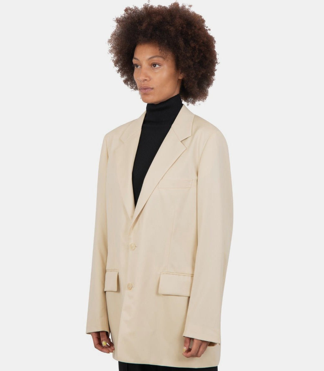 Veste en laine twillA23AJ01SH - LIGHTBEIGE - FW23 - 0Auralee