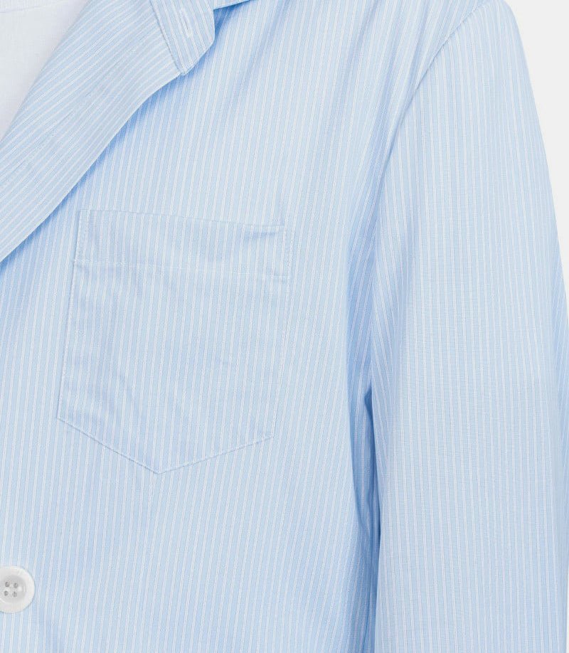 Veste en popeline de coton - 25 - 03619M - 458 - 2 - Sacai
