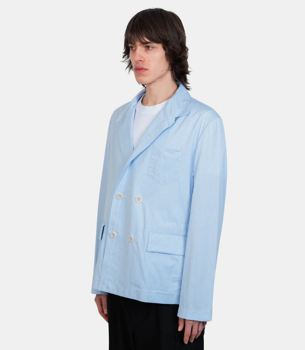 Veste en popeline de coton - 25 - 03619M - 458 - 2 - Sacai