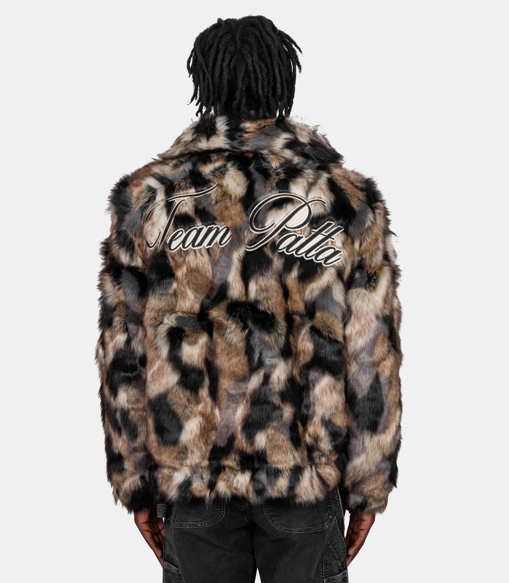 Veste faux fur patchwork - POC-AW25-2700-348-0023-084 -M - Patta