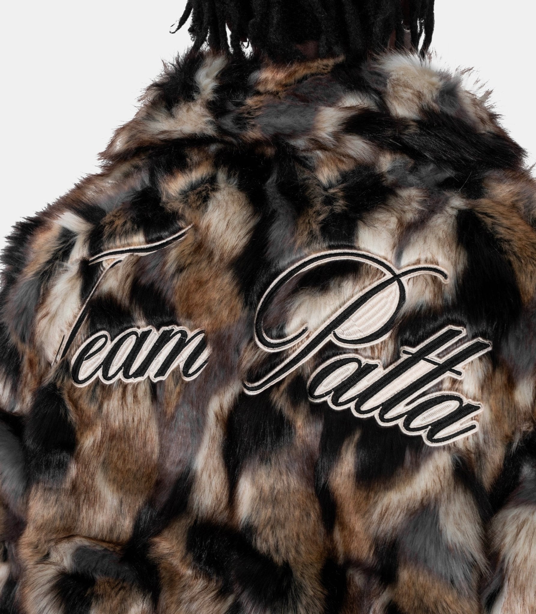 Veste faux fur patchwork - POC-AW25-2700-348-0023-084 -M - Patta