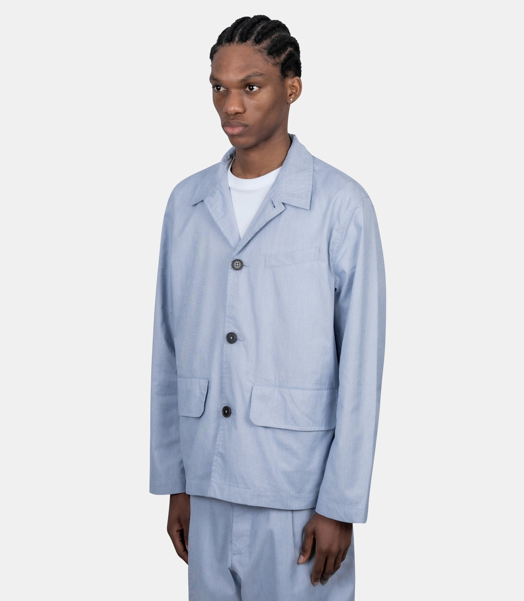 Veste franck - 34225-navy -S - Universal works.