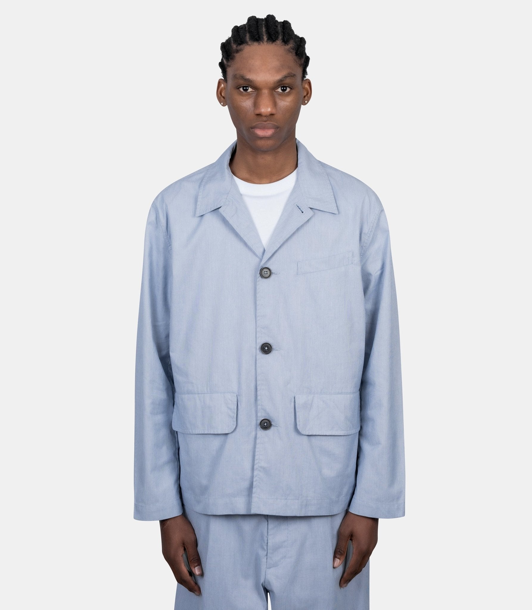 Veste franck - 34225-navy -S - Universal works.