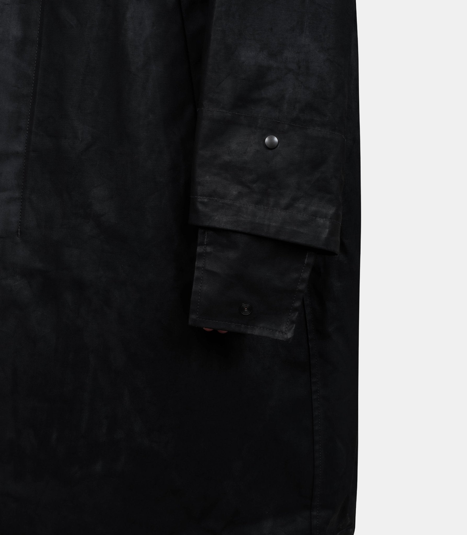 Veste imperméable à capuche - CO1132-LF1495-BK990-46 - Lemaire