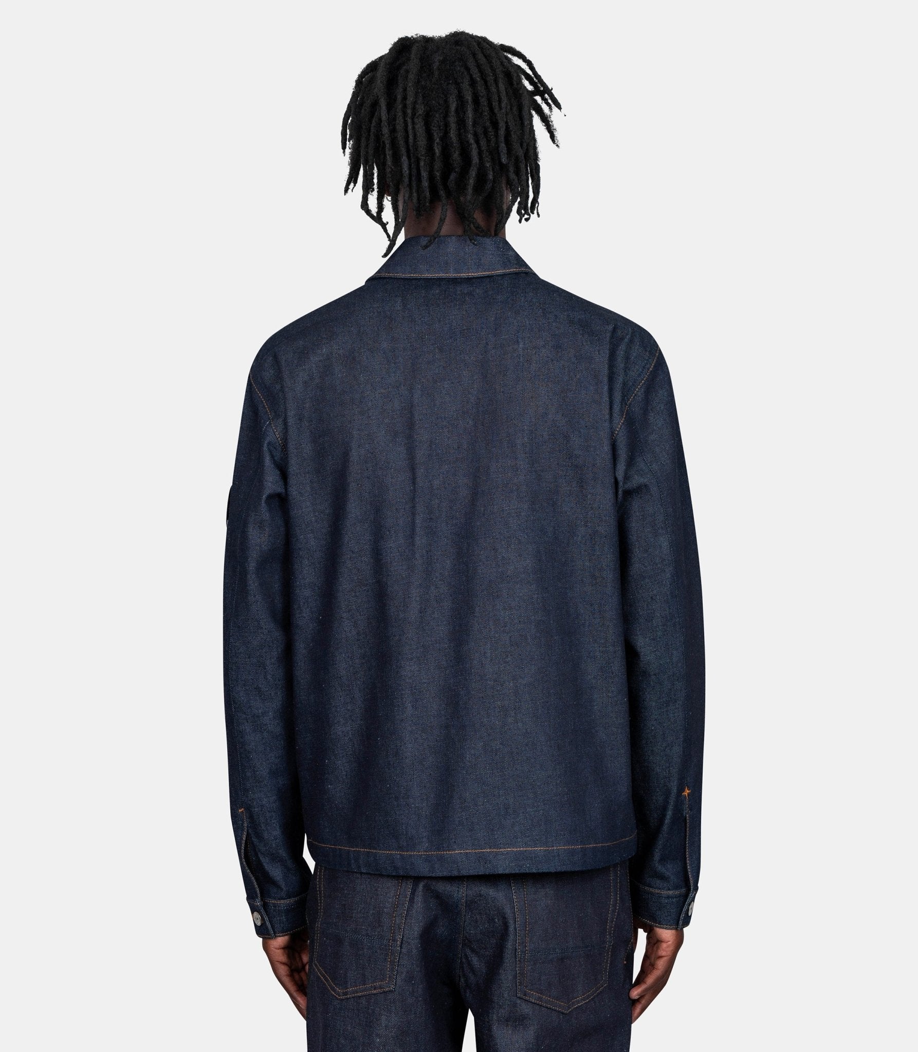 Veste indigo denim raw - K2S15Q100027S00J8 - VJ200 - S - Stone island
