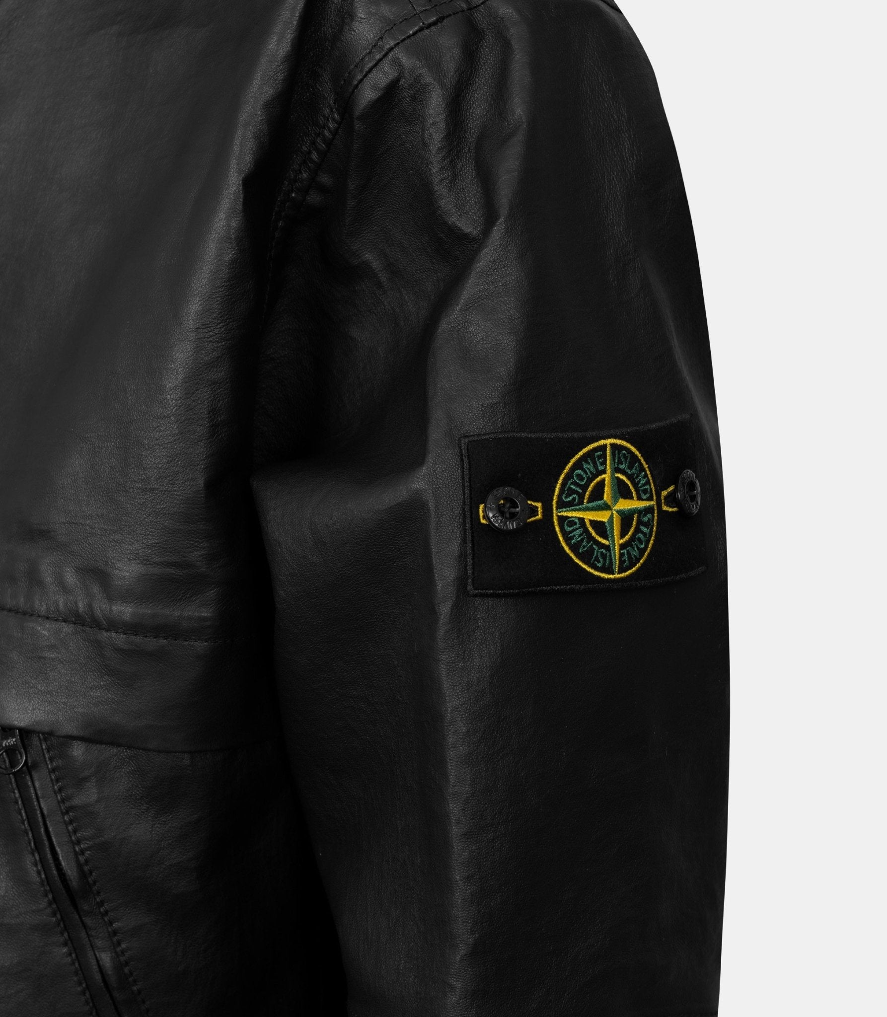 Veste leather organza-L2S150100001S0098-V0029-L-Stone island