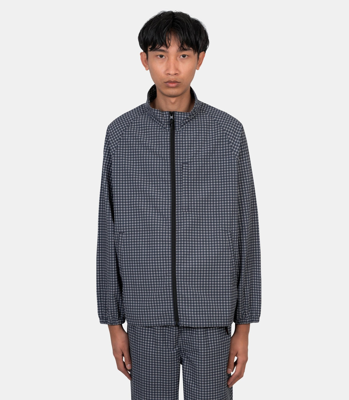 Veste mini check-G6FM-J013-NAVYCHECK-S-Gramicci