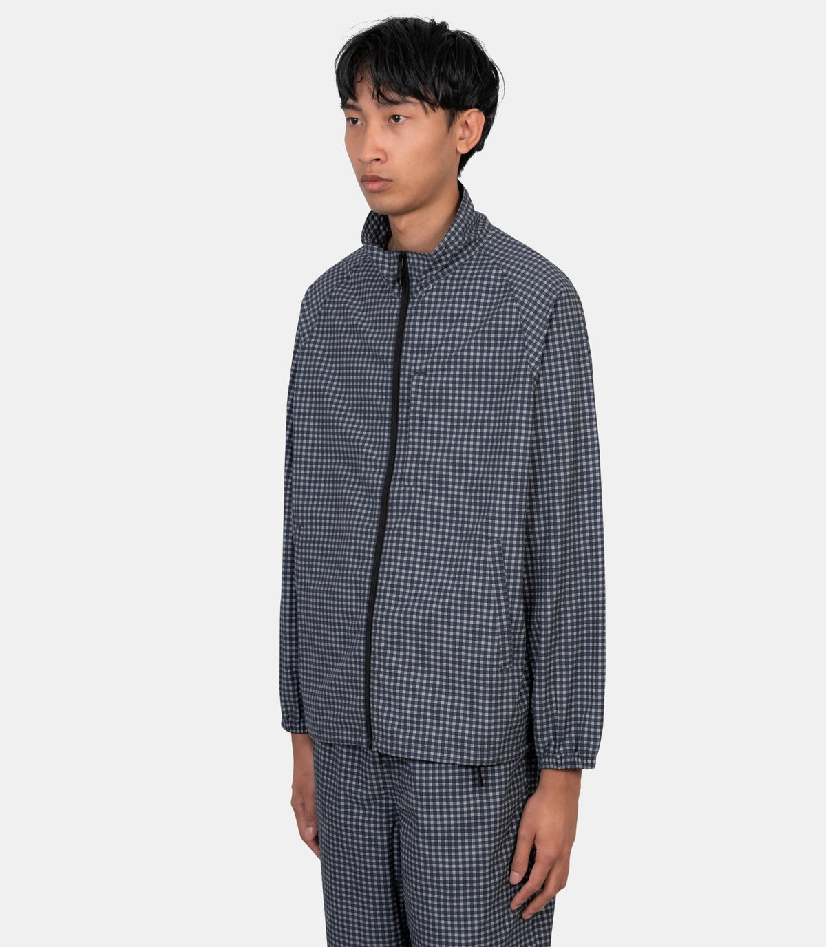 Veste mini check-G6FM-J013-NAVYCHECK-S-Gramicci