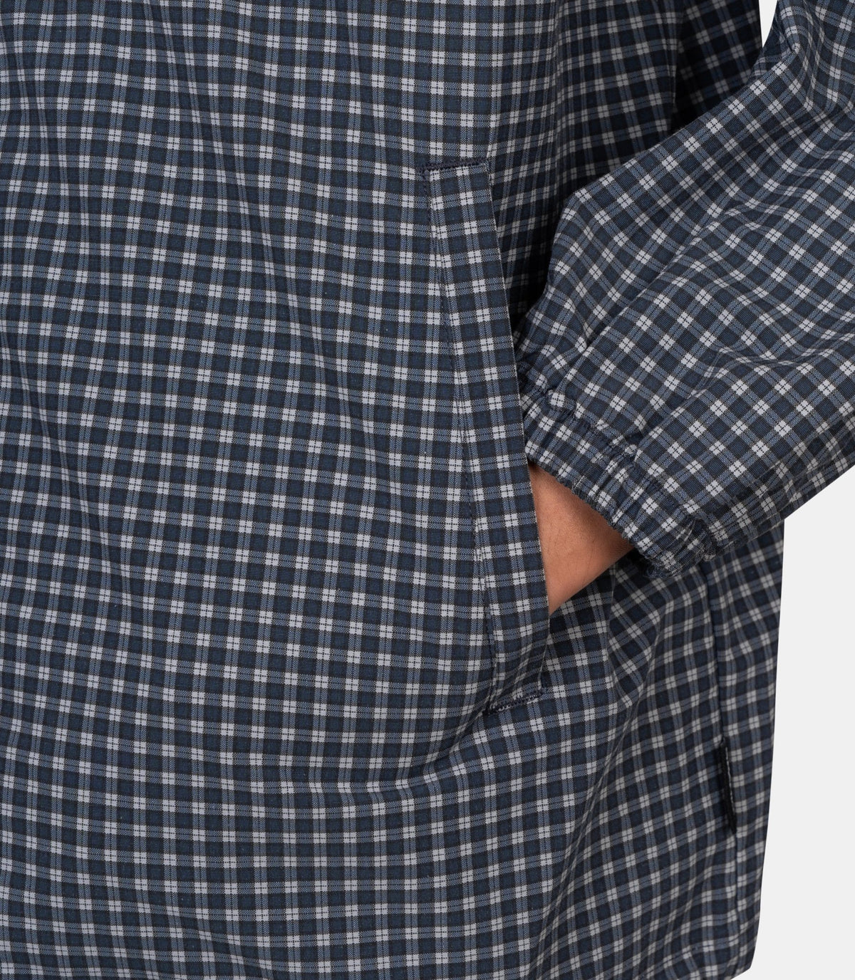 Veste mini check-G6FM-J013-NAVYCHECK-S-Gramicci