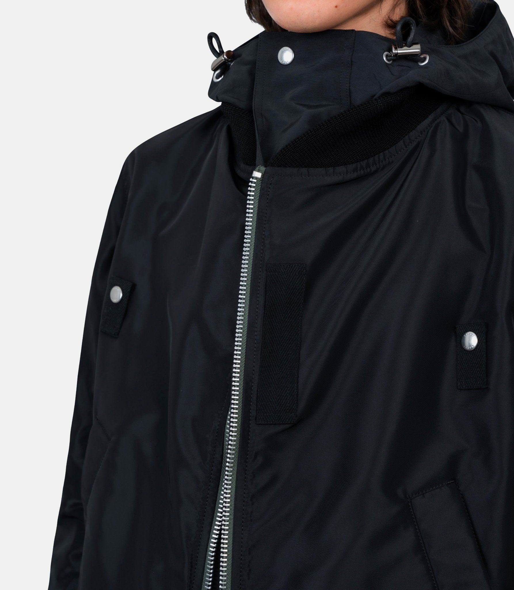 Veste nylon twill x grosgrain - 25 - 03784M - 001 - 2 - Sacai