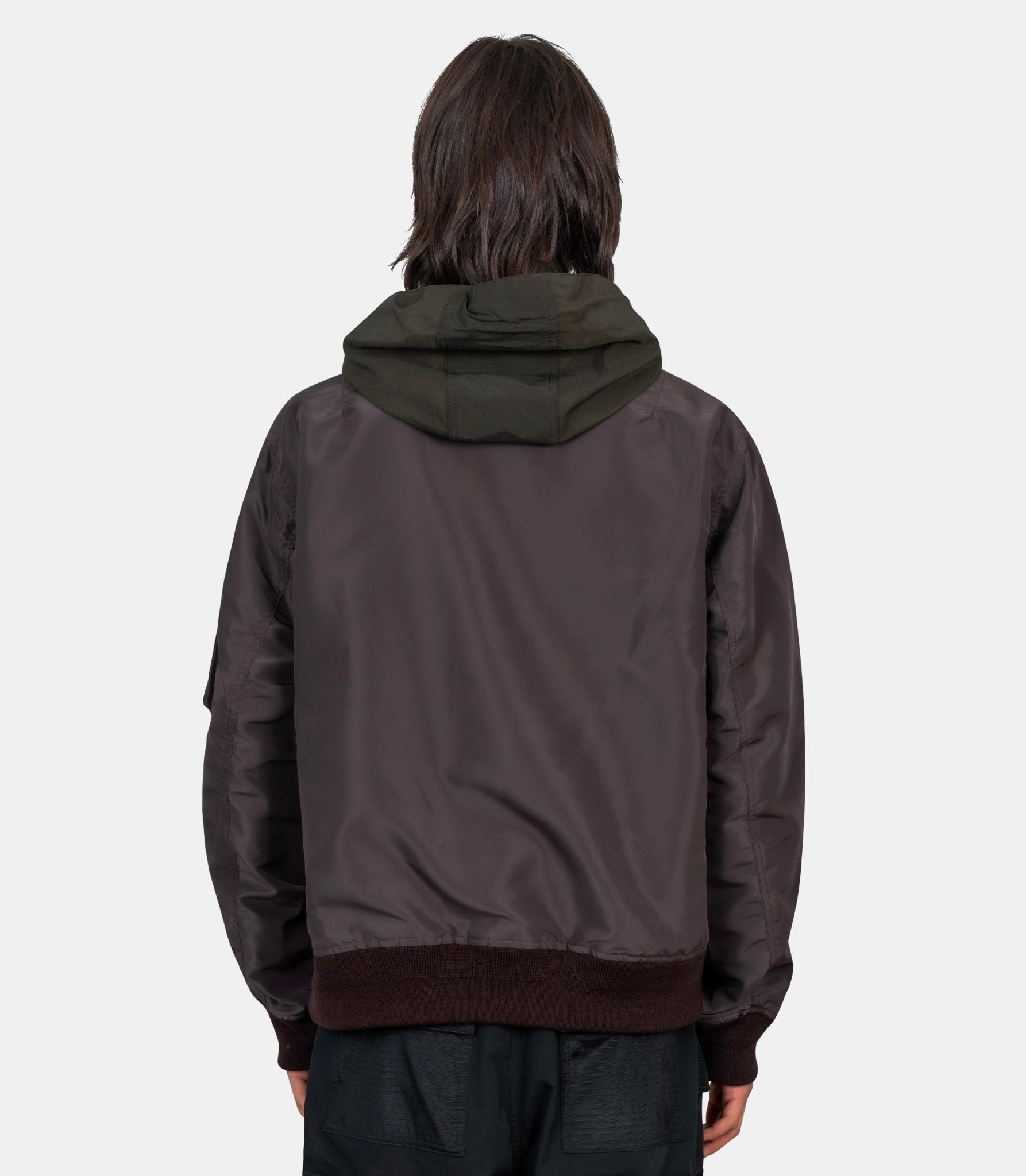 Veste nylon twill x grosgrain - 25 - 03784M - 612 - 2 - Sacai