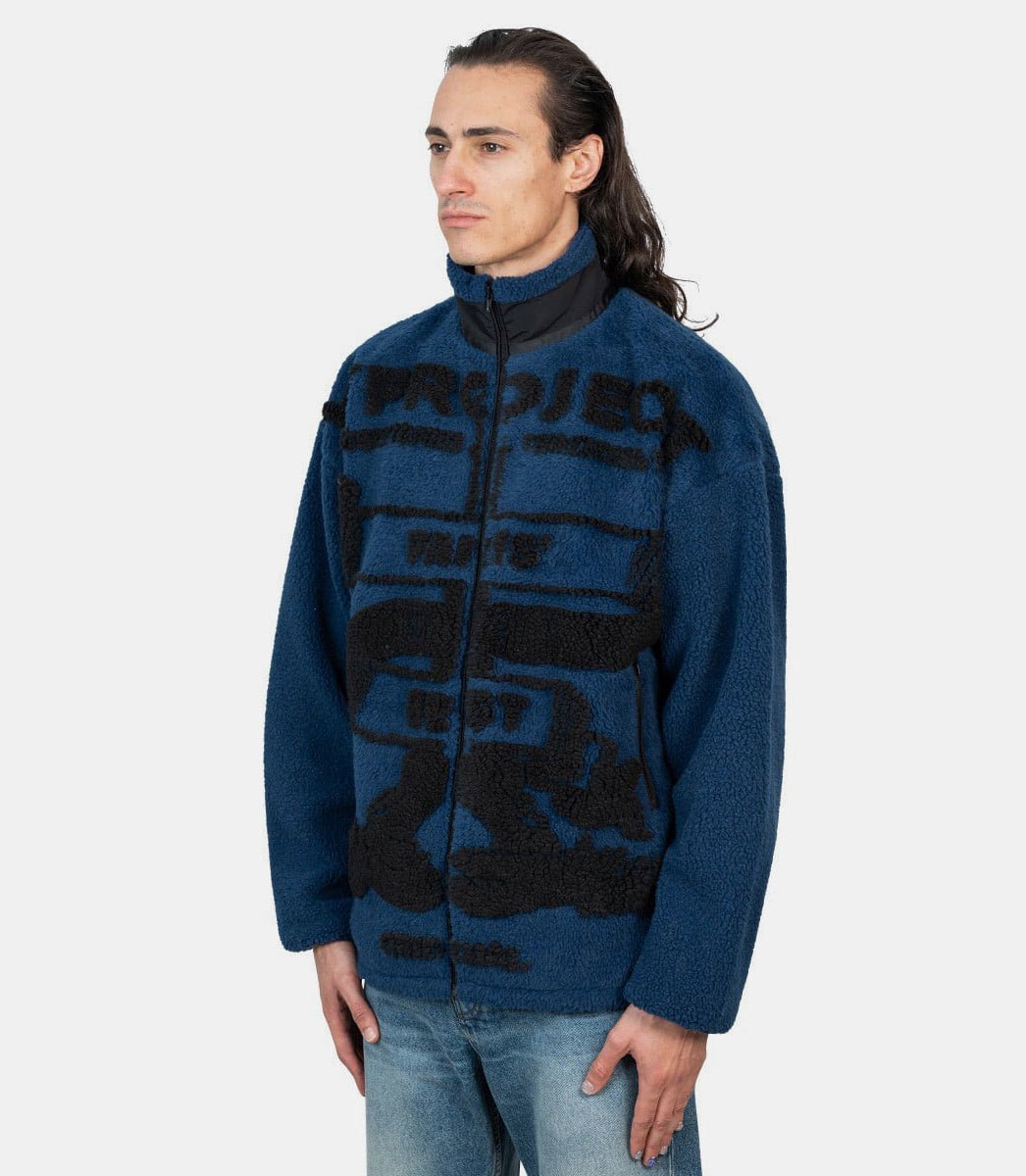 Veste polaire paris’ best jacquard209JA002 - F571 - FW24 - SY/project