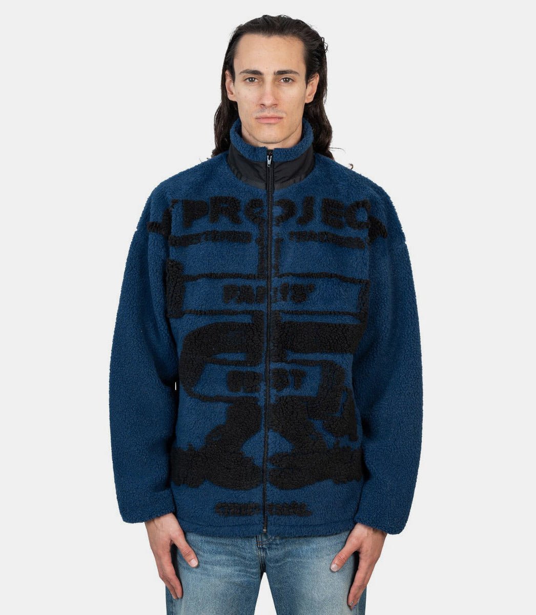 Veste polaire paris’ best jacquard209JA002 - F571 - FW24 - SY/project