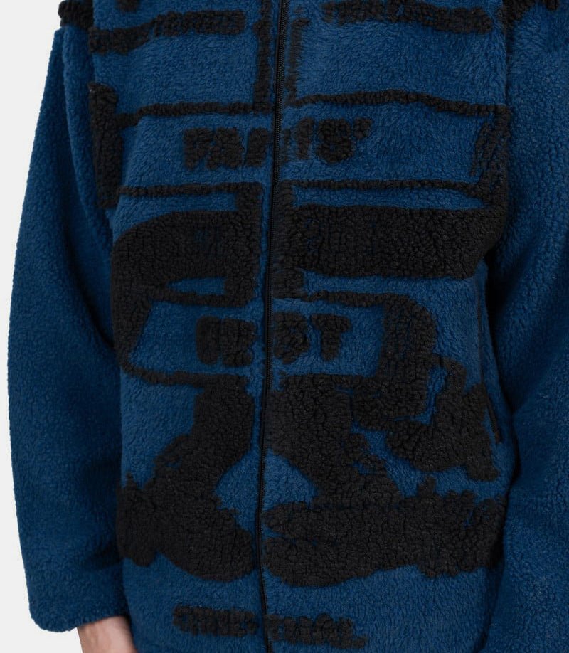 Veste polaire paris’ best jacquard209JA002 - F571 - FW24 - SY/project