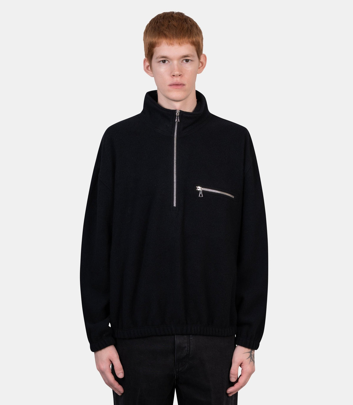 Veste polar fleece-NFL1-X02-BLACK-FLEECE-S-Rier