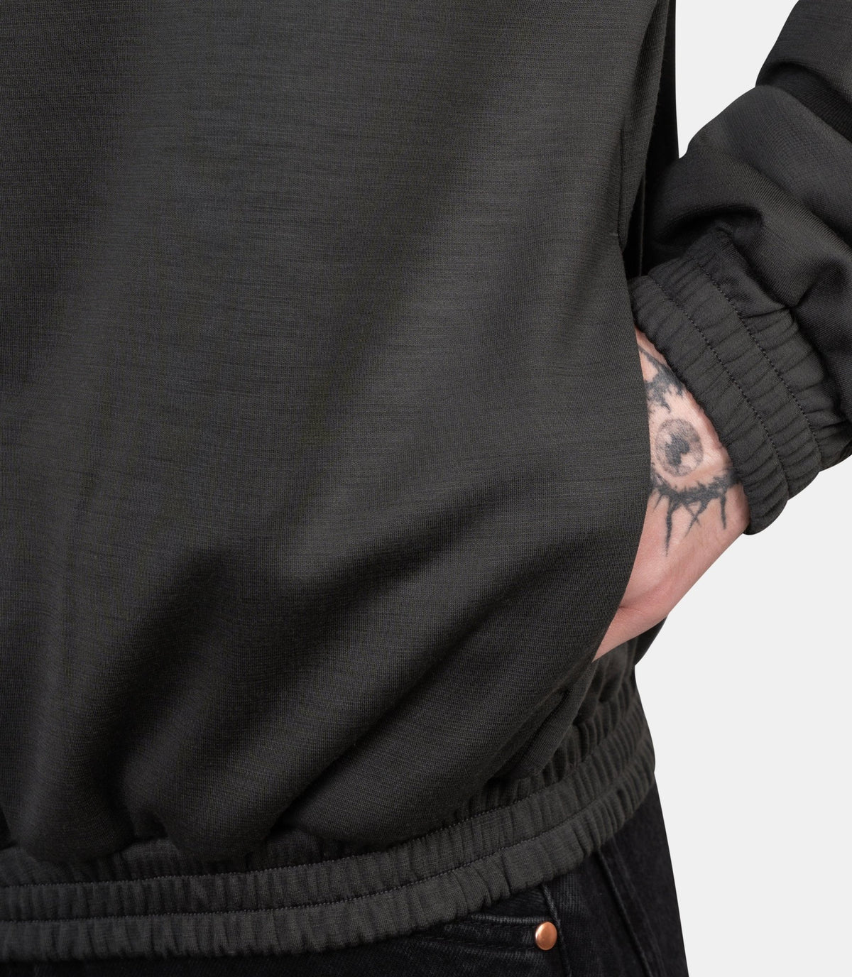 Veste polar jogging-LJK4-INT-FOREST-INTERLOCK-M-Rier