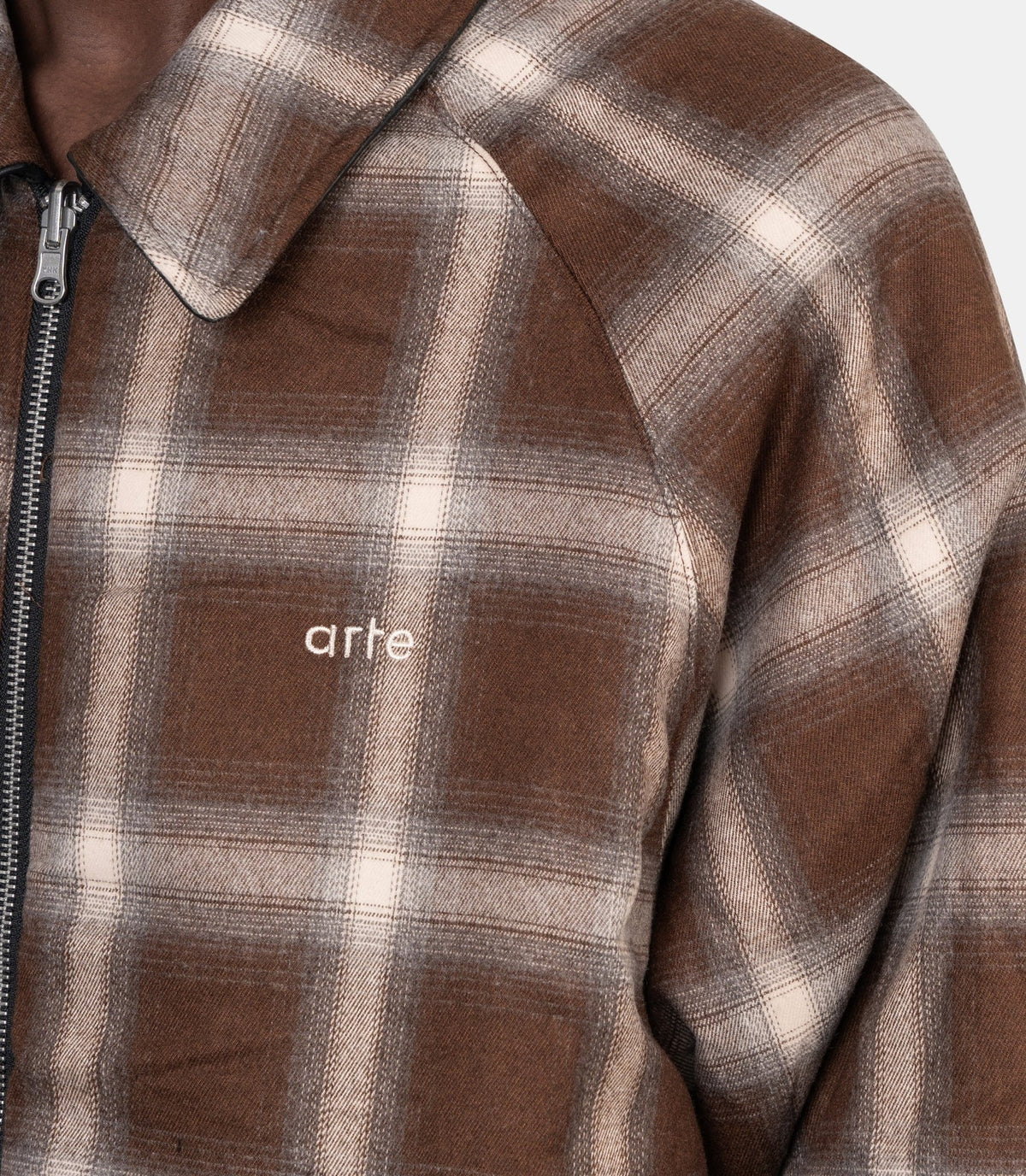 Veste réversible plaid-AW26-058J-1-S-Arte