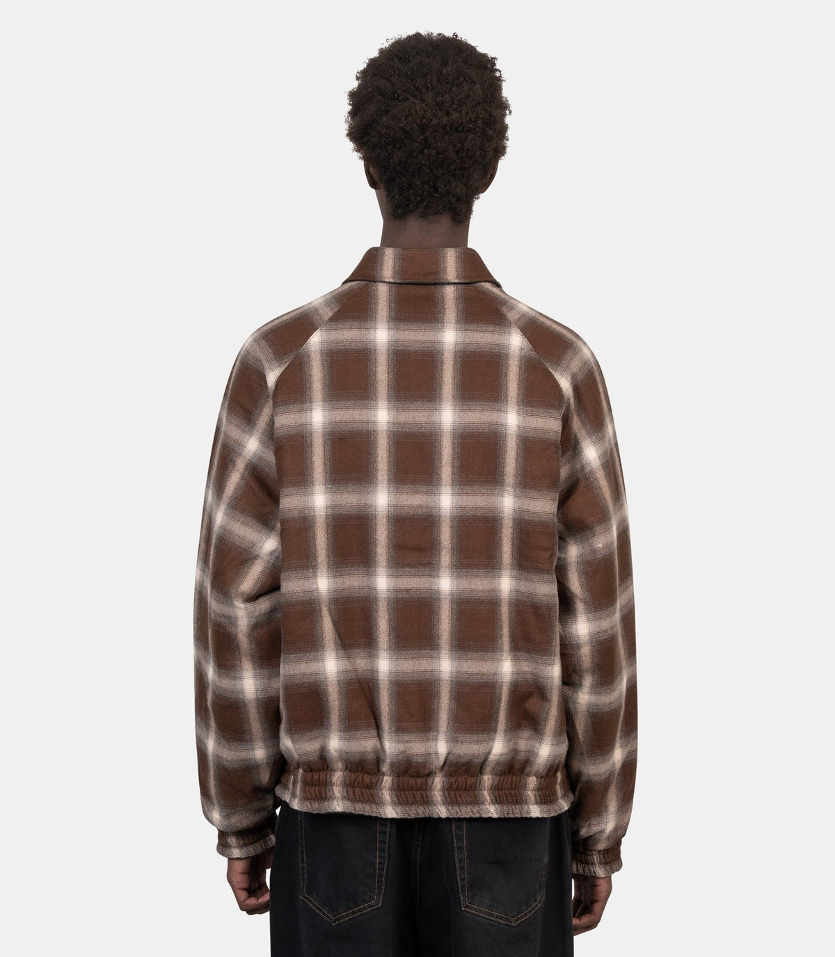 Veste réversible plaid-AW26-058J-1-S-Arte