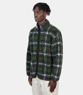 Veste sherpa à carreauxG4FU - J135 - OLIVSHDOWPLAID - FW24 - SGramicci