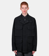 Veste soft field - OW1161-LF1457-BK999-46 - Lemaire