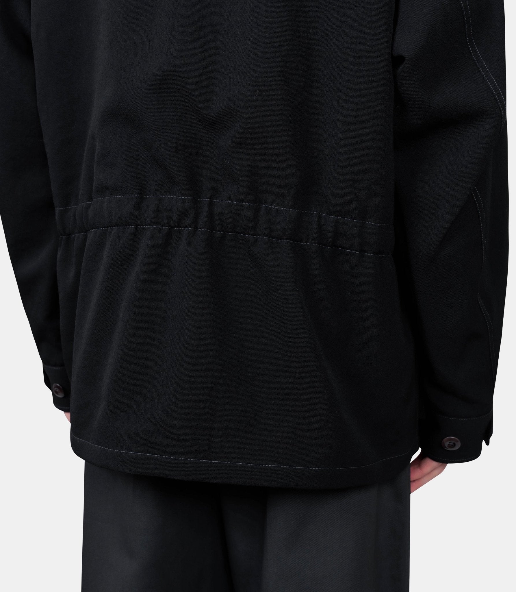 Veste soft field - OW1161-LF1457-BK999-46 - Lemaire