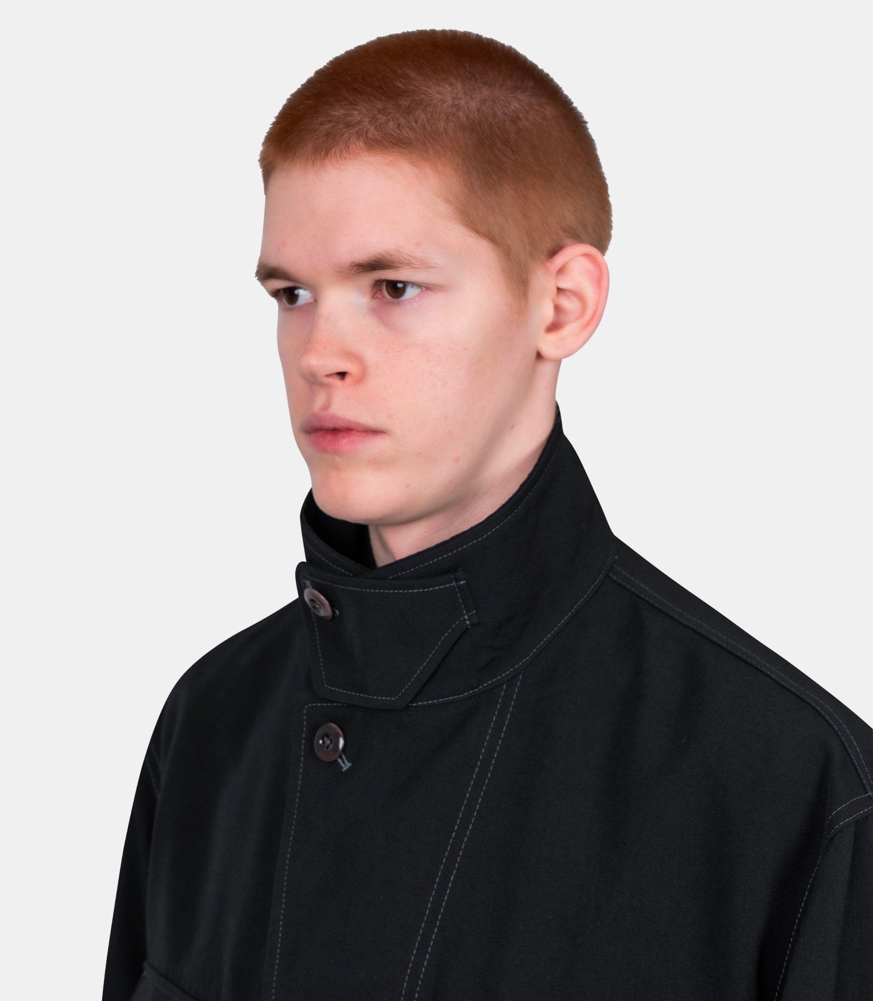 Veste soft field - OW1161-LF1457-BK999-46 - Lemaire