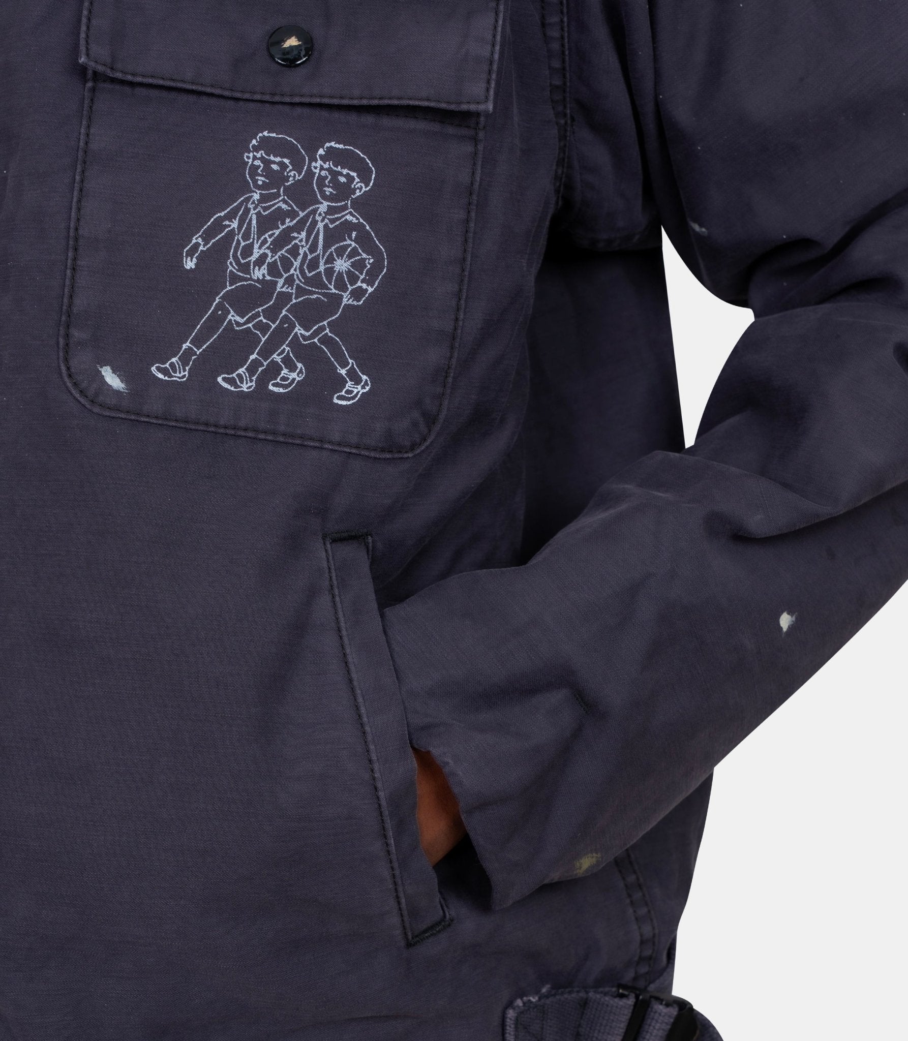 Veste study for (a portrait) n35 - 030-557-M - Enfants riches déprimés