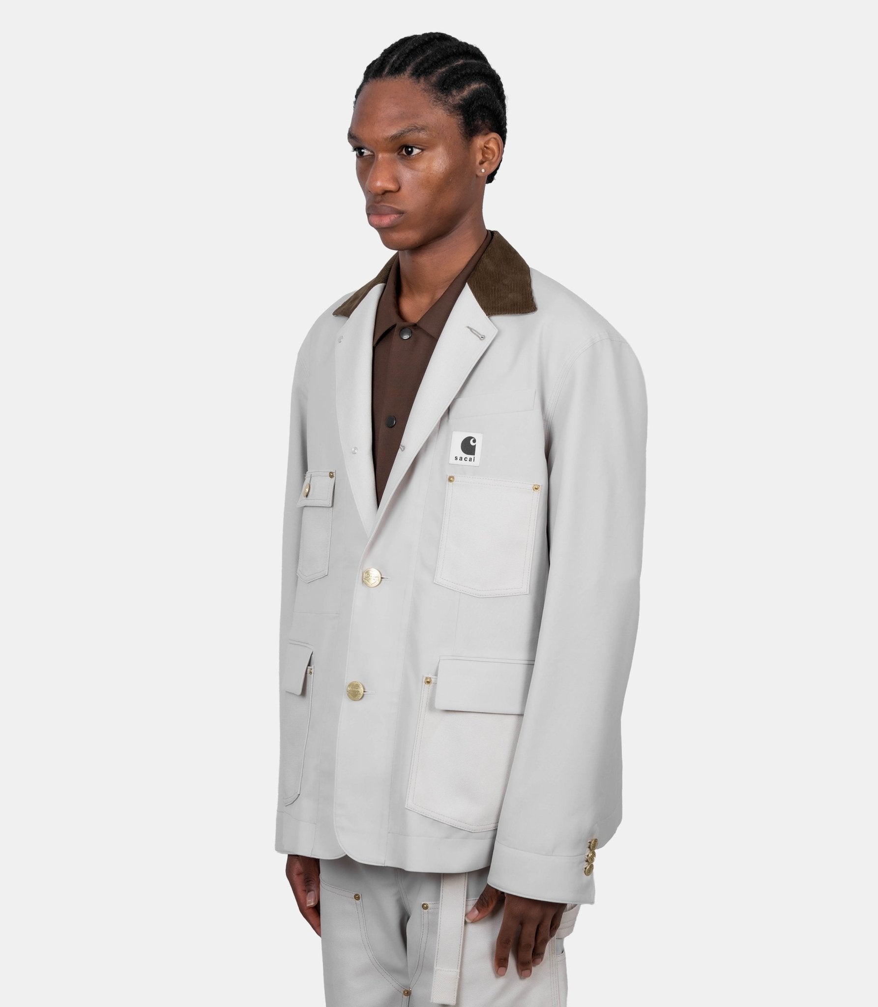 Suiting duck x carhartt wip jacket - Sacai - Family 3.0