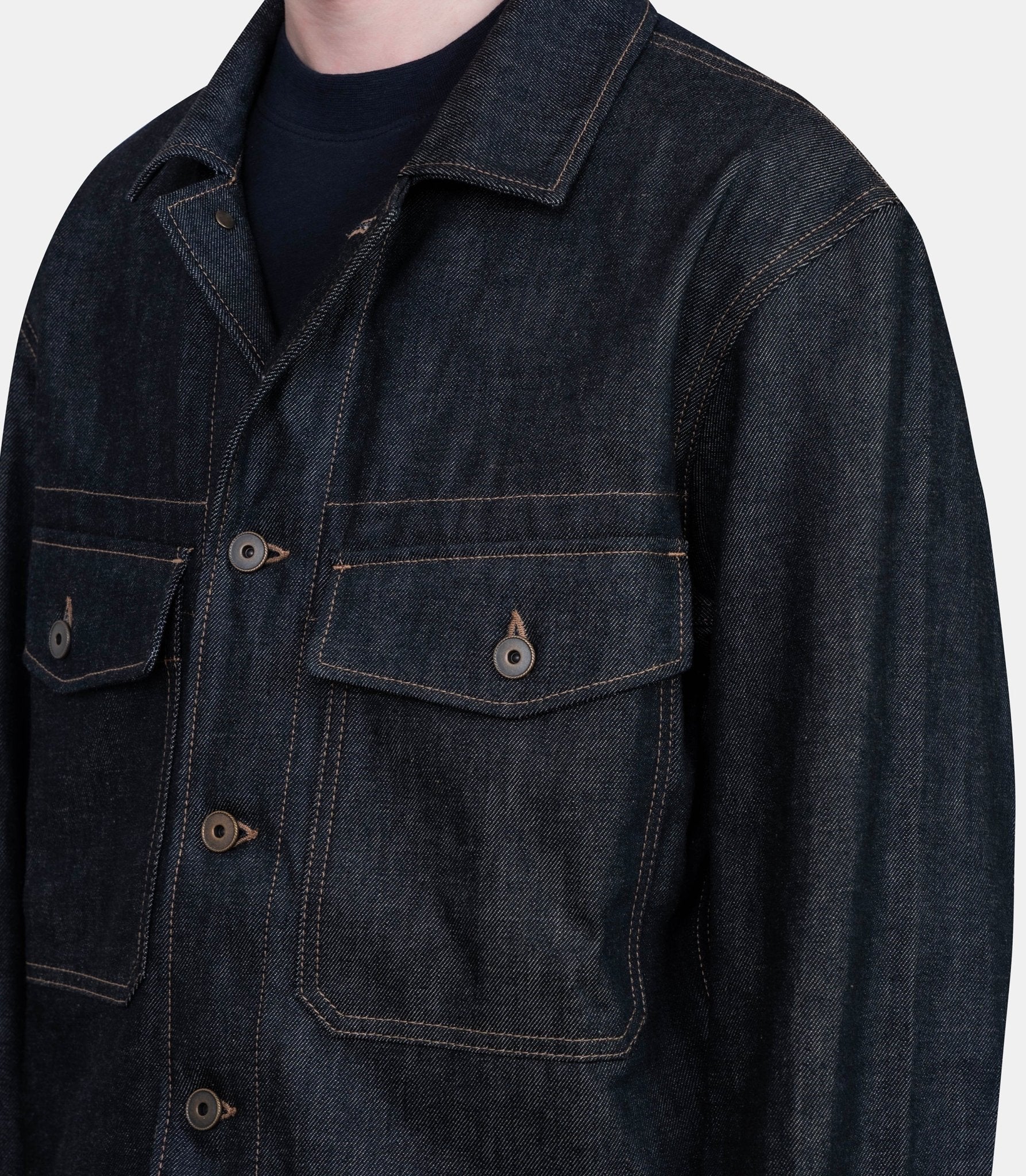 Veste trucker - OW1188-LD1061-48 - Lemaire