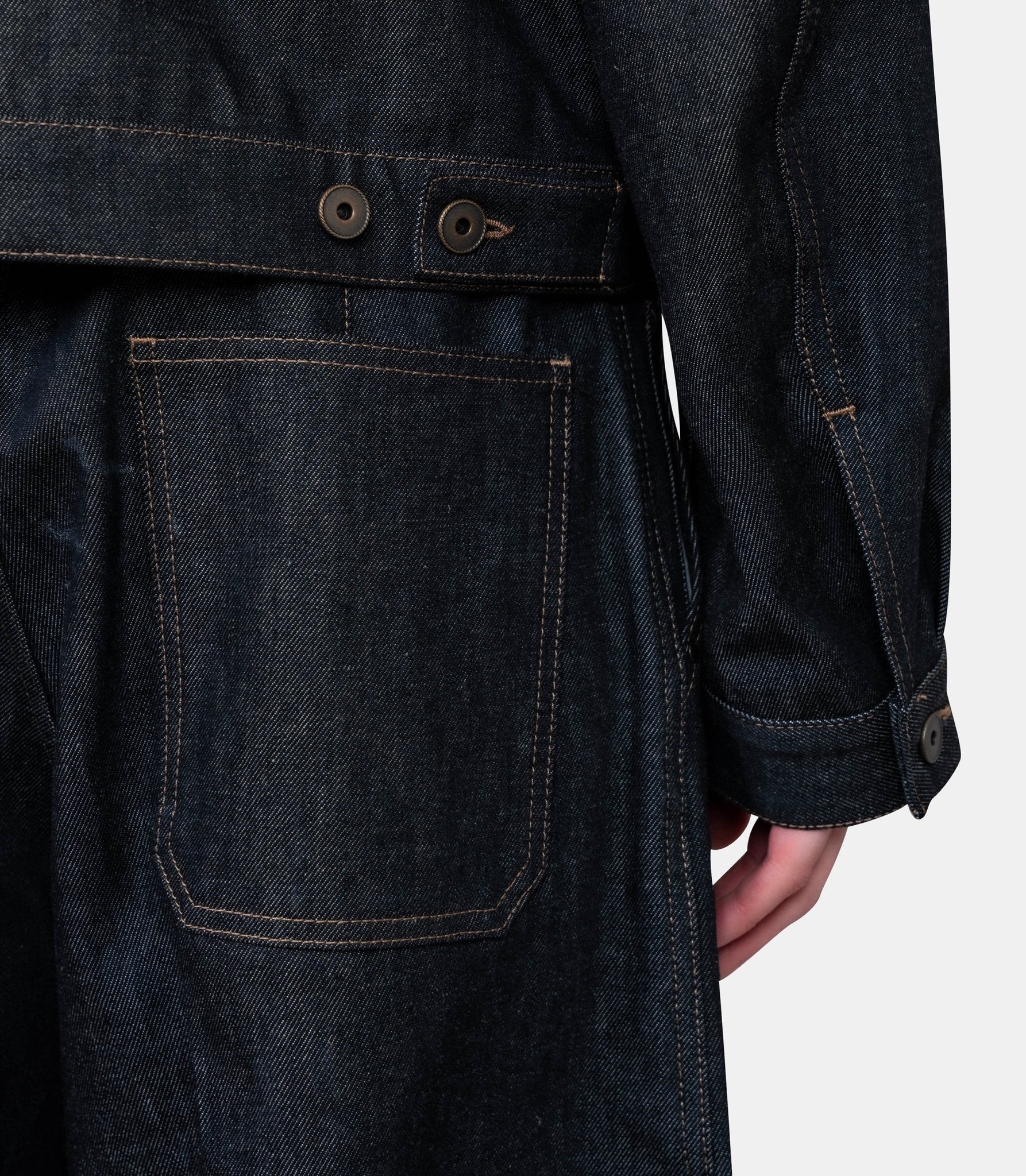 Veste trucker - OW1188-LD1061-48 - Lemaire