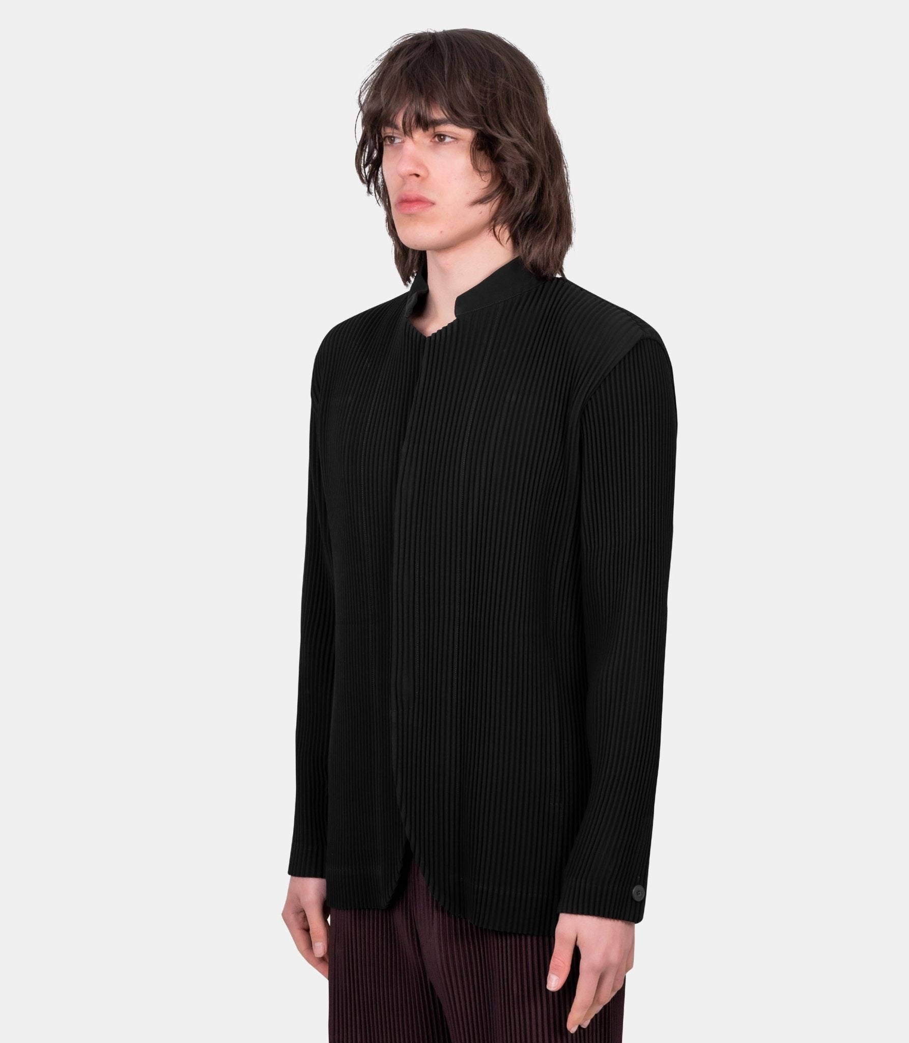 Veste tuxedo plissée - HP66FD180-15-2 - Homme plissé issey miyake