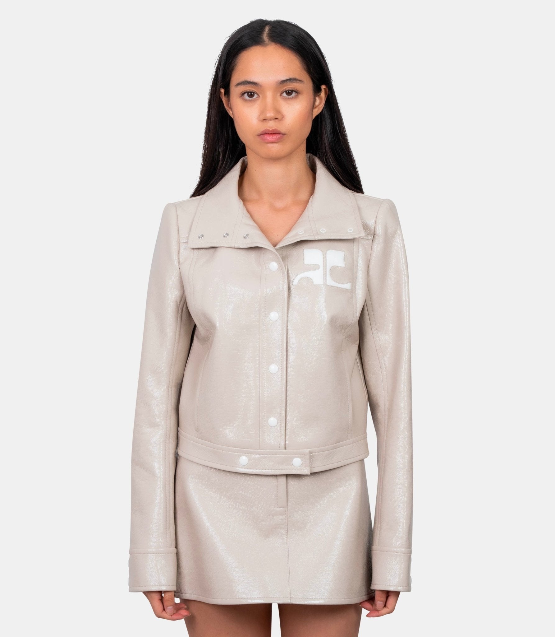 Veste vinyle reedition - PERCBL005VY0014-9100-36 - Courrèges