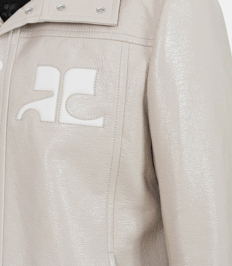 Veste vinyle reedition - PERCBL017VY0014-9100-48 - Courrèges