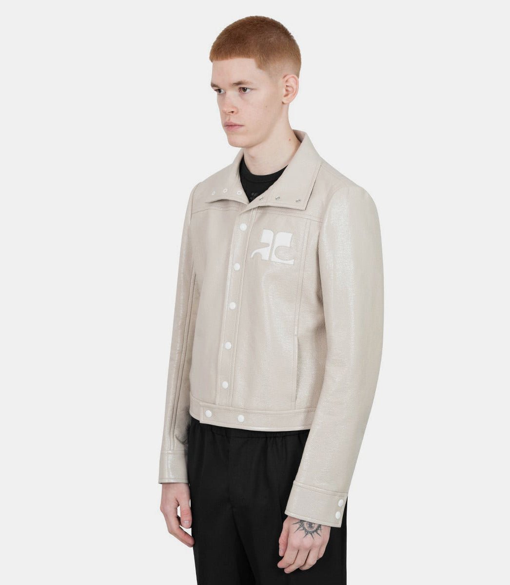 Veste vinyle reedition - PERCBL017VY0014-9100-48 - Courrèges