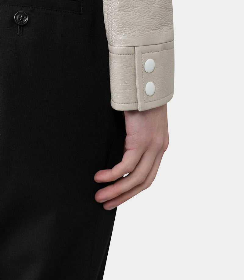 Veste vinyle réédition - PERCBL017VY0014 - 9100 - 46 - Courrèges
