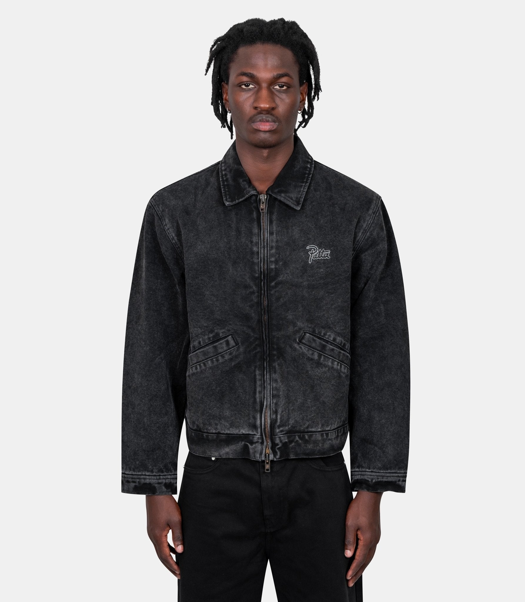 Veste washed canvas - POC - AW25 - 4000 - 348 - 0025 - 001 - S - Patta
