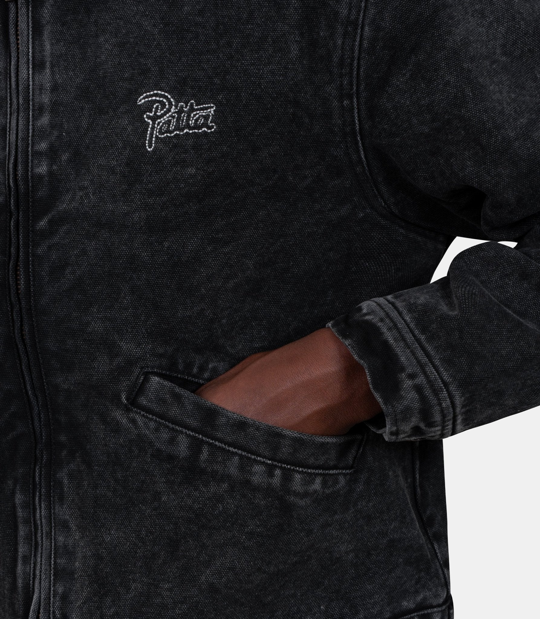 Veste washed canvas - POC - AW25 - 4000 - 348 - 0025 - 001 - S - Patta