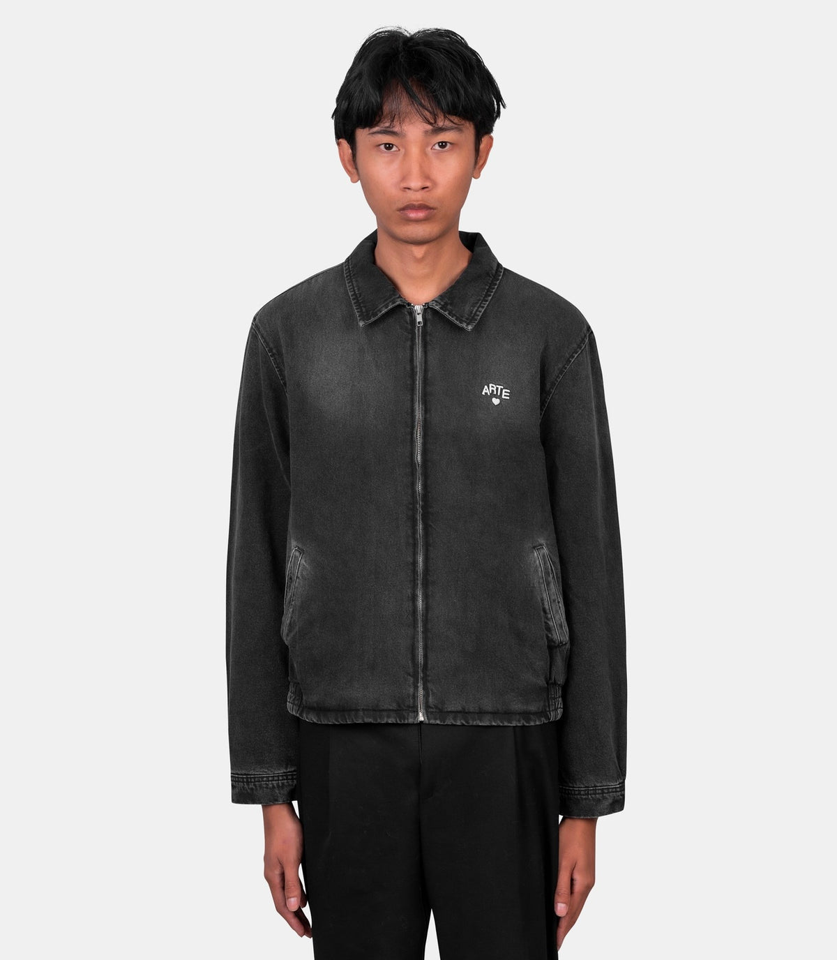 Veste washed denim-AW26-013J-1-S-Arte