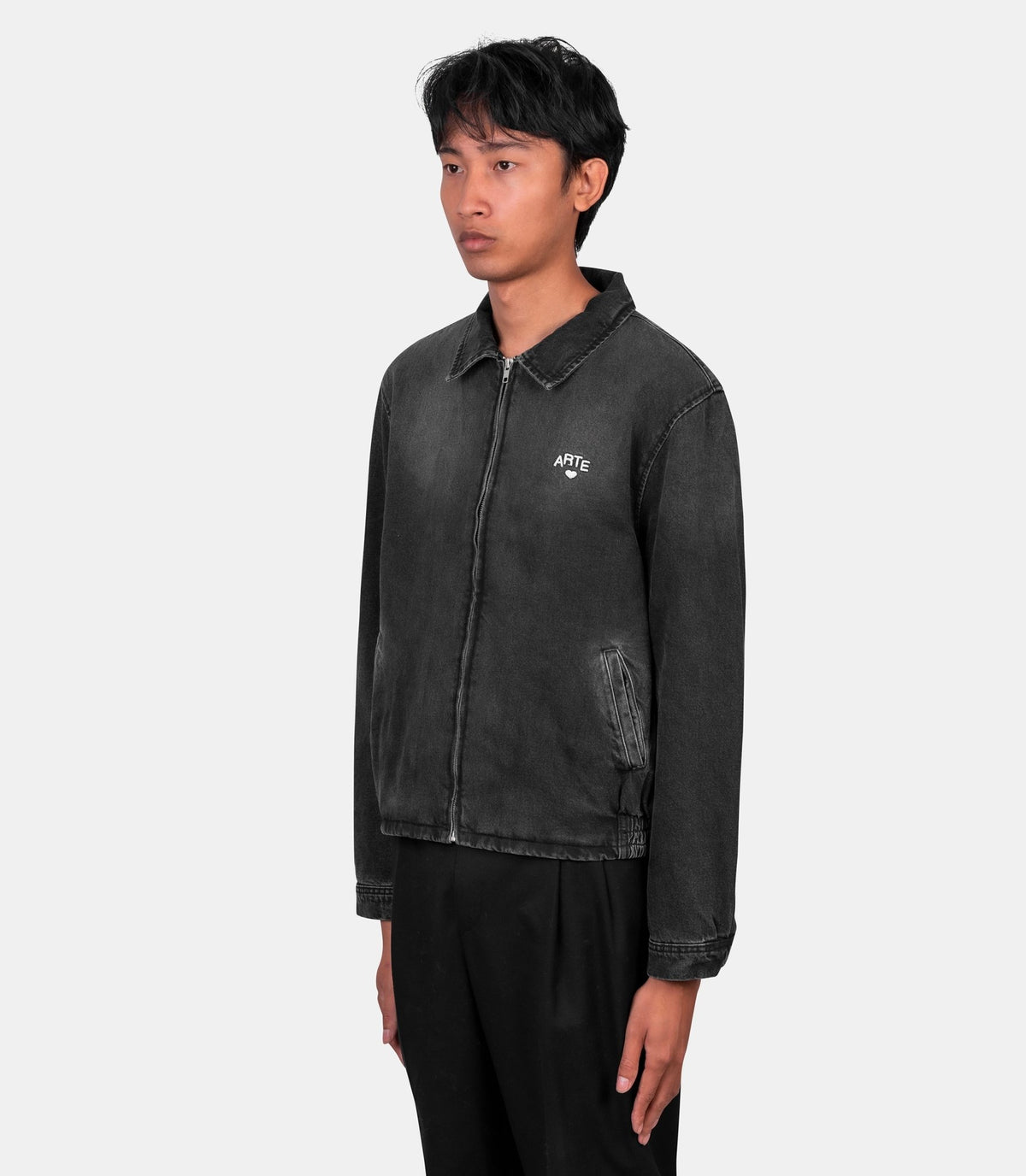 Veste washed denim-AW26-013J-1-S-Arte