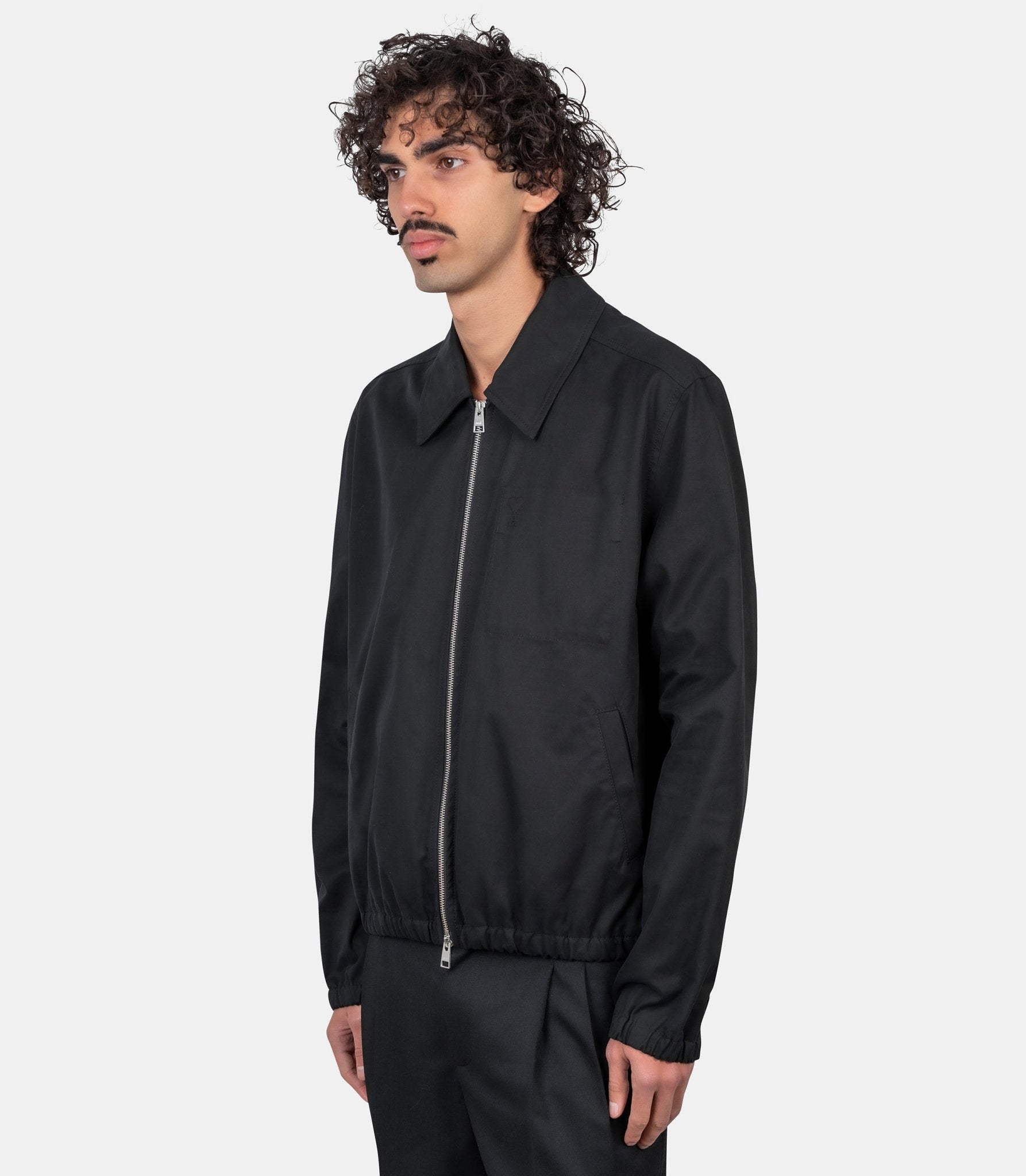 Veste zippée ami de coeur - HJK884.CO0132.001-S - Ami paris