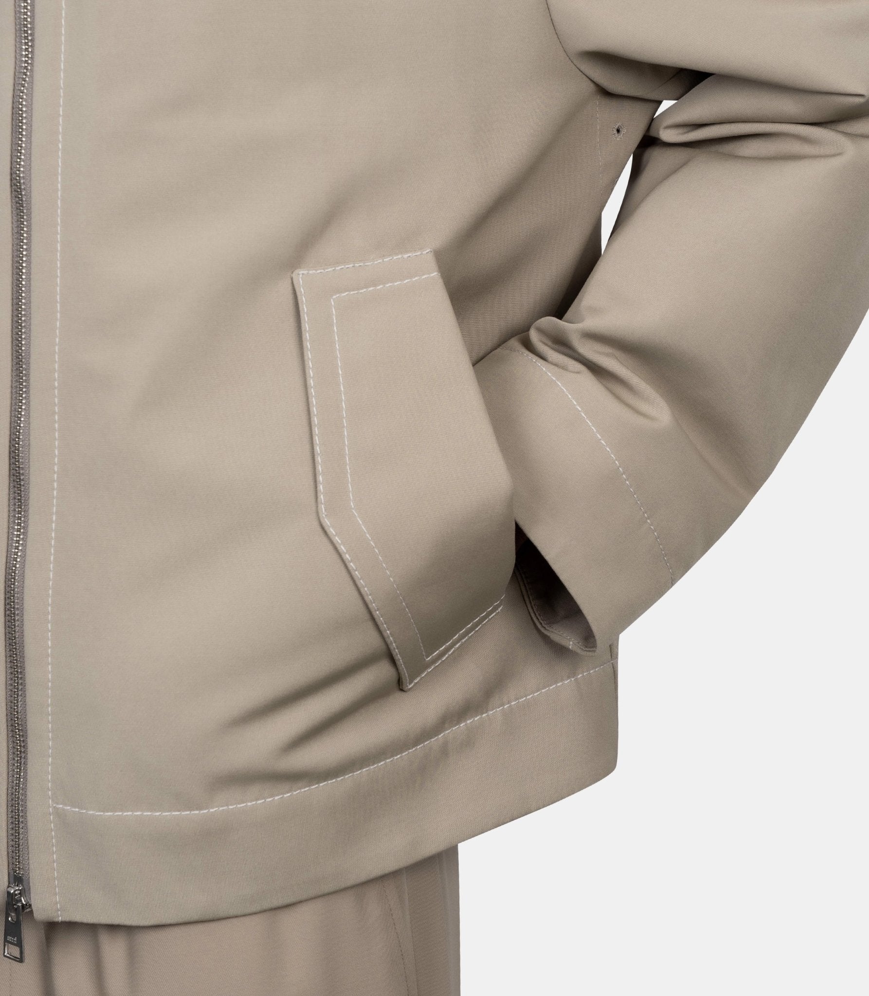 Veste zippée - HJK875.CO0212.A036-S - Ami paris