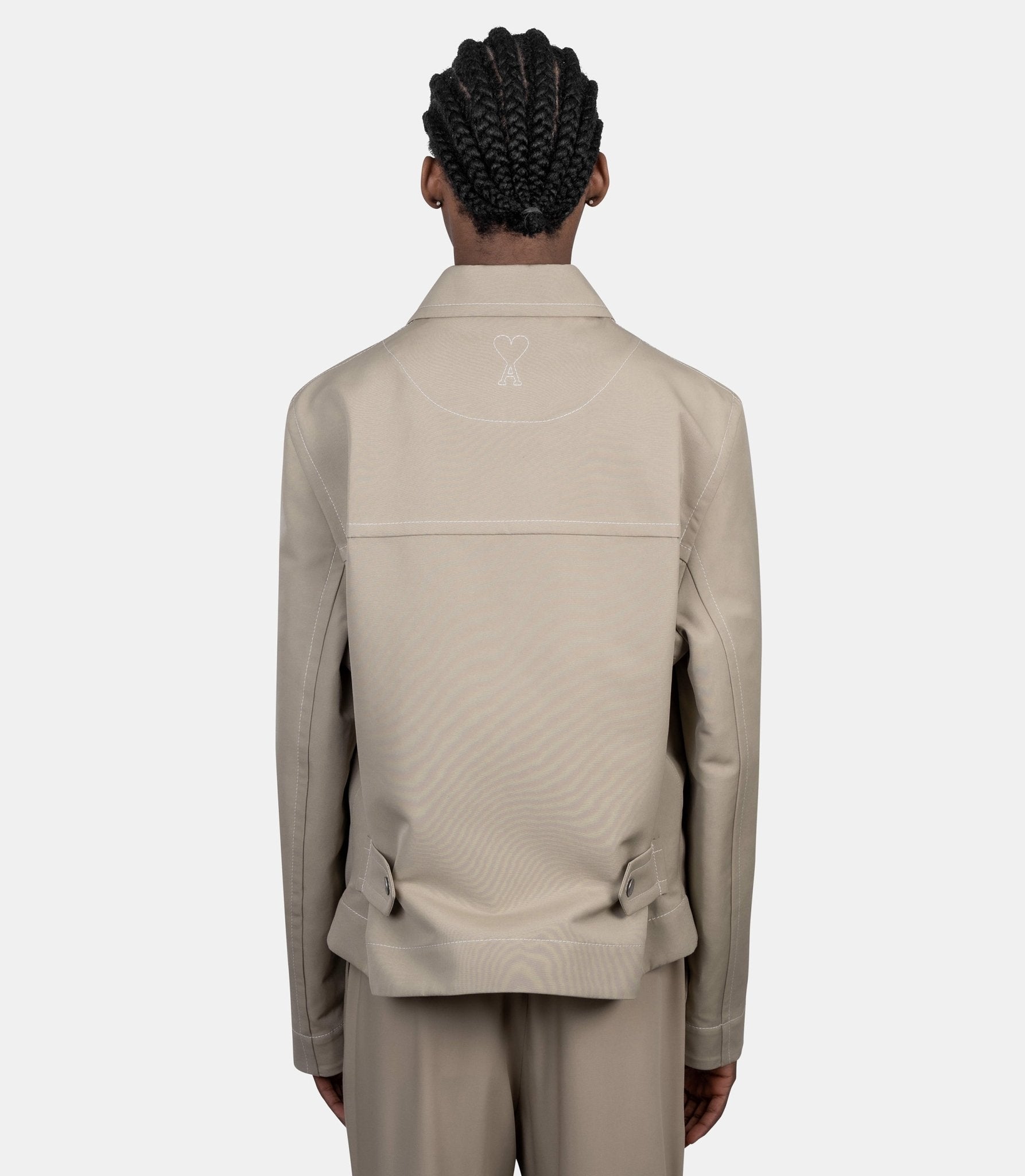 Veste zippée - HJK875.CO0212.A036-S - Ami paris