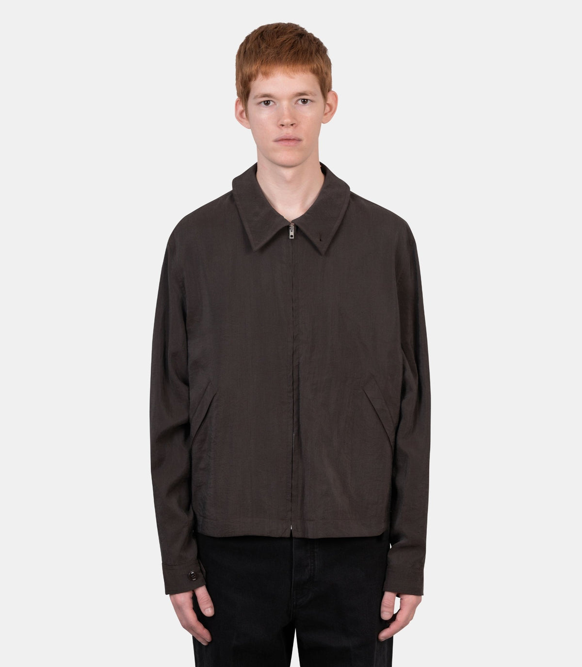 Veste zippée-OW1266-LF1308-BR532-46-Lemaire